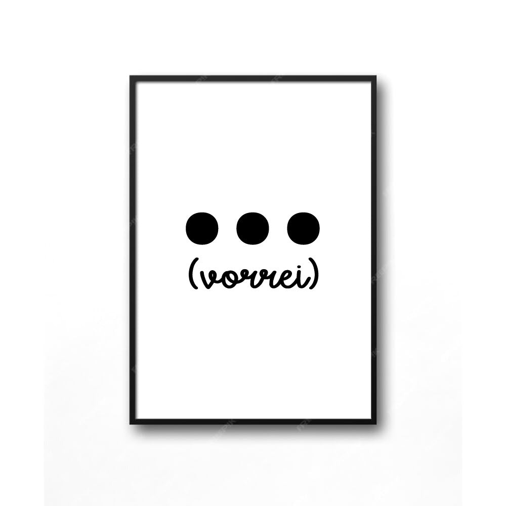 Stampa ••• (vorrei)