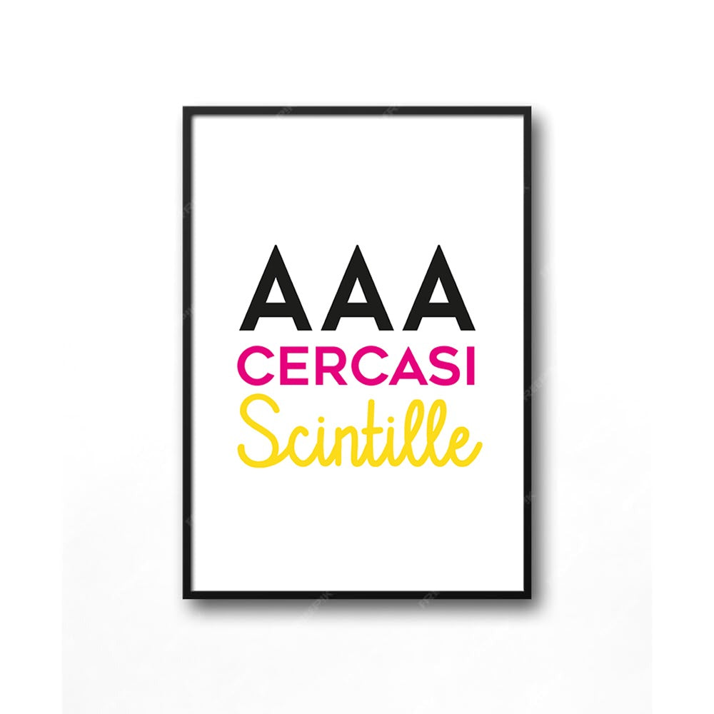 Stampa • AAA cercasi Scintille
