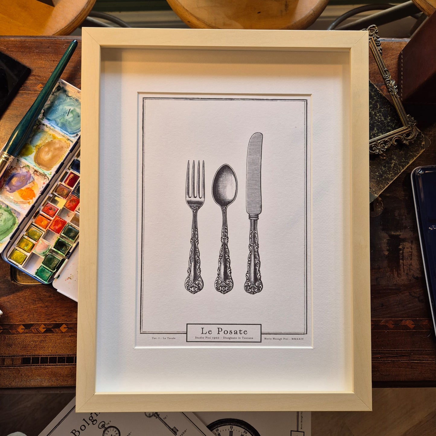 Le Posate - Stampa