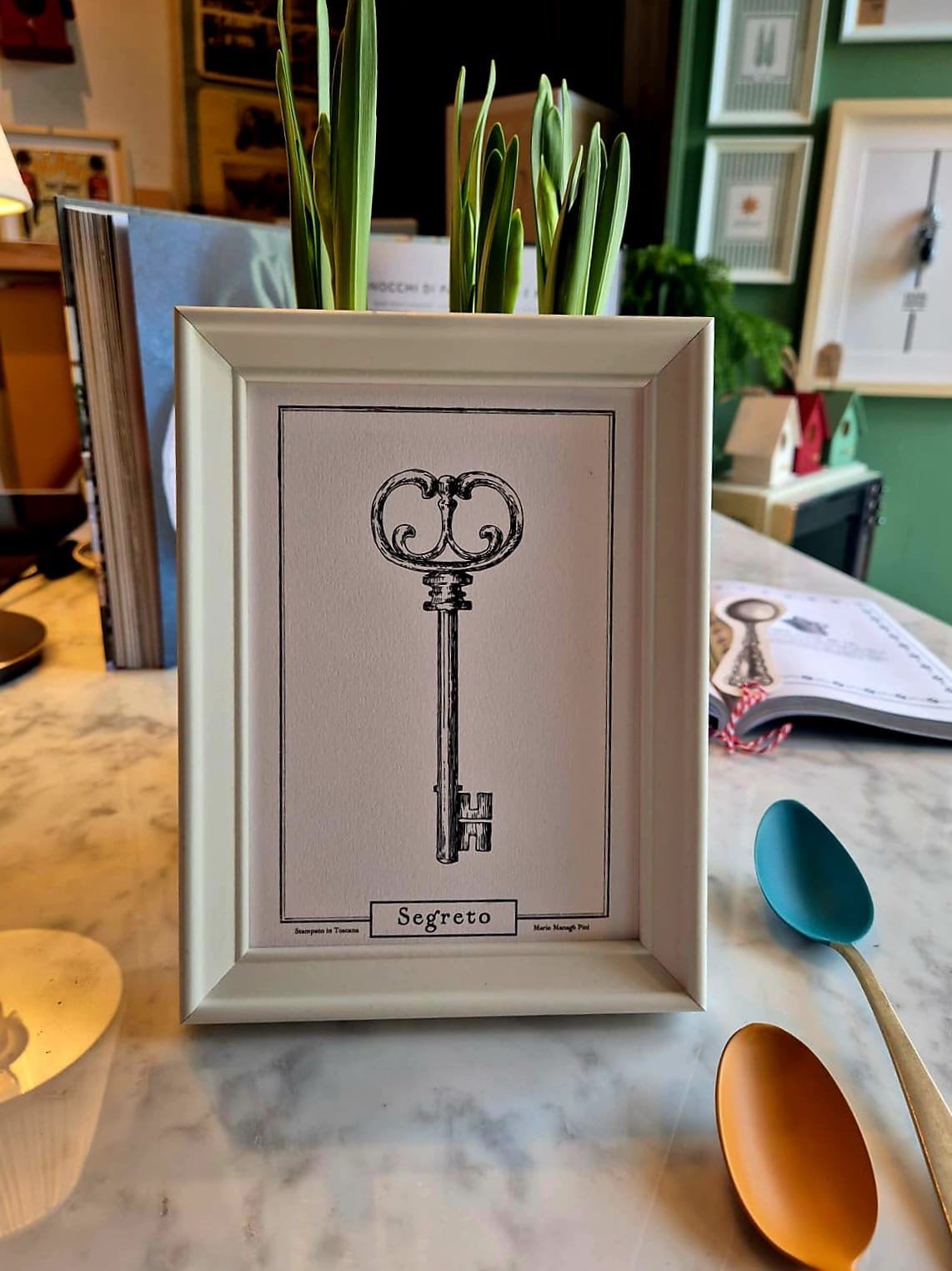 "Secret..." 13x18 frame