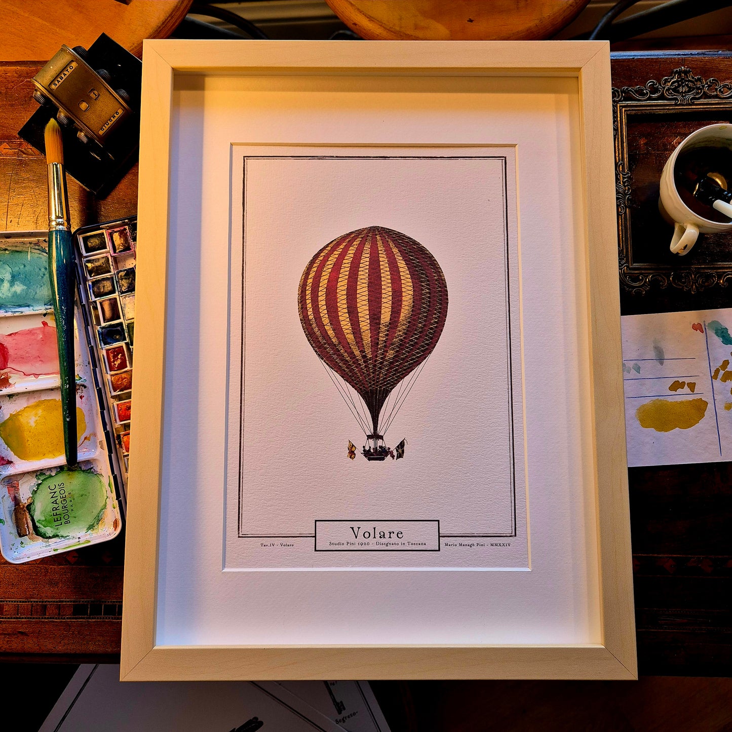 Volare - Quadro 30x 40 con Stampa